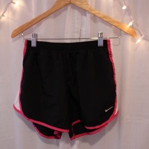 Nike pink running shorts